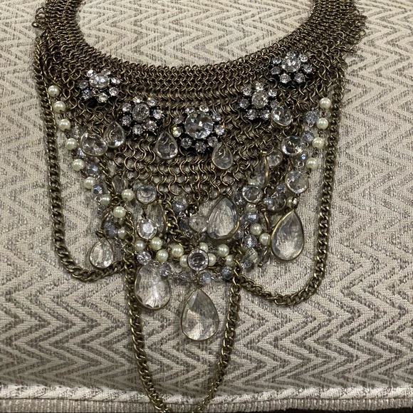 LoveShackFancy Jewelry - 💎Vintage Collar Choker style Gorgeous Gothvibes Statement Italian Necklace 💎